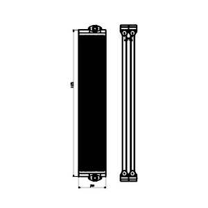 Hydraulic Oil Cooler 423-03-41230 4230341230 for Komatsu Wheel Loader WA380-6