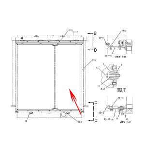 Hydraulic Oil Cooler 254-9073, 2549073, CA2549073 For Caterpillar CAT Engine 3408 Caterpillar Wheel Loader 988F 988F II from www.soonparts.com