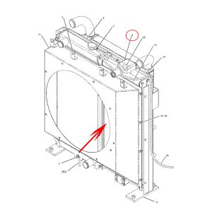 Hydraulic Oil Cooler CA2107976, 210-7976, 2107976 For Caterpillar CAT Engine 3046 Caterpillar Excavator 315C 315C L from www.soonparts.com
