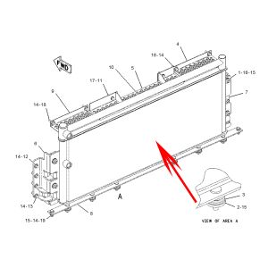 Hydraulic Oil Cooler CA2153590 215-3590 2153590 For Caterpillar CAT Engine 3408 Caterpillar Track-Type Tractor D8L D9R