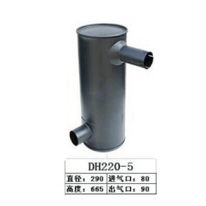 Silenciador 2203-1701A 2203-1701 para excavadora Doosan DH220-5 SOLAR 220LC-V SOLAR 220LL
