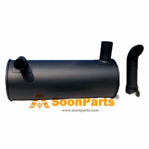 Silenziatore marmitta per escavatore Kato HD250
