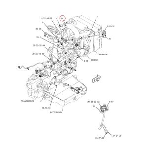 Engine Harness CA3102333 310-2333 3102333 For Caterpillar CAT Engine C4.4 Caterpillar Backhoe Loader 422E 428E 434E