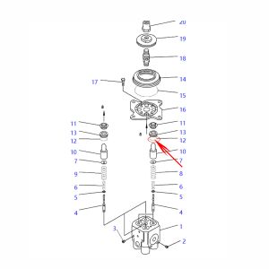 O-Ring Seal Kit 07000-02020 0700002020 702-16-51270 7021651270 For Komatsu Wheel Loaders WA300-3A-X WA320-3 WA350-3A-S WA320-3
