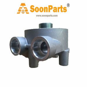 Buy Oil Filter Head 6212-51-5311 for Komatsu Excavator PC400-6 PC450-6 Engine SA6D125E from WWW.SOONPARTS.COM online store