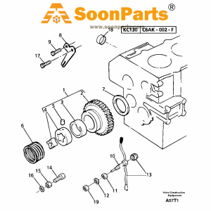 Buy Oil Pump PJ165026120 for Volvo Excavator EC50 EC50VV EW50 EW50VV from WWW.SOONPARTS.COM online store