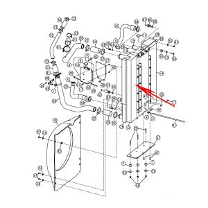 Oil Cooler AT197113 For John Deere Axle 1400