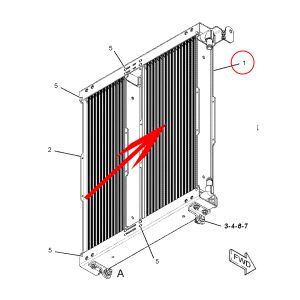 Oil Cooler CA2113462 211-3462 2113462 For Caterpillar CAT Engine 3054C 3054 Caterpillar Backhoe Loader 414E 416E 422E 428E