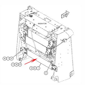 Oil Cooler CA3736407, 373-6407, 3736407 For Caterpillar CAT Engine C27 Caterpillar Track-Type Tractor D10T2 from www.soonparts.com