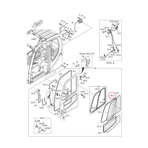 Trim 161-00623 16100623 For Doosan Excavator DX140W DX160LC DX170W DX180LC DX190W DX210W DX220AF DX225LC DX235NLC DX300LC DX230LC