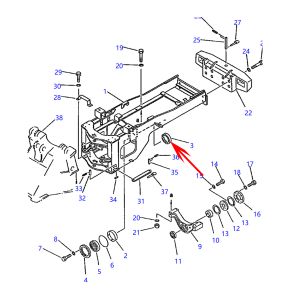 Packing 421-46-15121 4214615121 For Komatsu Wheel Loaders 542 545 WA420-3 WA470-3 WA380-1 WA400-1 WA450-1 WA470-1 Komatsu Compactors WF450-3 WF450T-3
