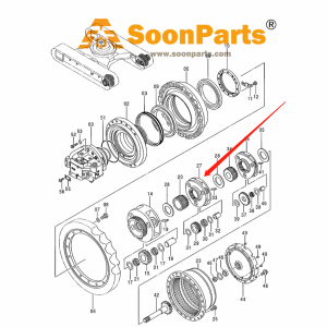 Buy Planetary Carrier 1016153 for Hitachi Excavator EX200-5Z JPN EX270-5 EX280H-5 EX300-3 EX300-3C EX310H-3C from WWW.SOONPARTS.COM online store