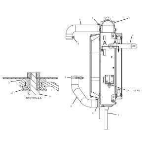 Radiator 127-6981, 1276981, CA2347836, 234-7836 For Caterpillar Engine 3054 Caterpillar Backhoe Loader 416D 420D 424D 428D 430D 432D 442D from www.soonparts.com
