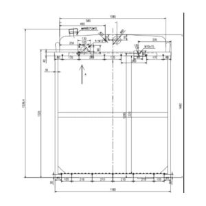 Radiator Ass'y 175-03-00510, 1750300510 For Komatsu Bulldzoers D155A-2A from www.soonparts.com