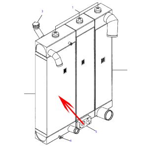 Radiator Assembly 12Y-03-12670, 12Y0312670 For Komatsu Bulldozers D51EX-22 D51PX-22 from www.soonparts.com