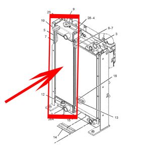Radiator CA3263864, 326-3864, 3263864 For Caterpilllar Engine C4.2 Caterpilllar Excavator 311D LRR 312D 312D L from www.soonparts.com