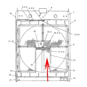 Radiator CA4L0648, 4L-0648, 4L0648 For Caterpillar CAT Engine 3408 3408E 3412 3412C 3412E 3512 D348 D349 D379 G3412 G398 from www.soonparts.com 