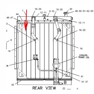 Radiator CA4P2488, 4P-2488, 4P2488, CA4P2487, 4P-2487, 4P2487 For Caterpillar CAT Engine 3408E Caterpillar Wheel Loader 988F 988F II from www.soonparts.com