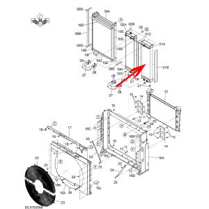Radiator Core XB00001606 For Hitachi Excavator ZX470LCH-5BZX470LC-5B from www.soonparts.com 