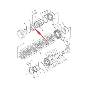 Retainer 426-33-11321 4263311321 For Komatsu Wheel Loaders 568 WA600-1 Komatsu Compactors WF600T-1 WF650T-3 Komatsu Wheel Dozer WD600-3