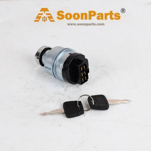 Starting Ignition Switch 4477373 AT215939 AT154992 for John Deere Excavator 490E 550LC 600C 650DLC 670GLC 690ELC 75C 75D 75G 790ELC 800C 80C 850DLC 85D 85G 870GLC 992ELC