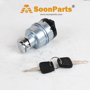 Starting Ignition Switch 4477373 AT215939 AT154992 for John Deere Excavator 80 110 120 180 190 210 750 892 2054 2554 3554 120C 120D 130G