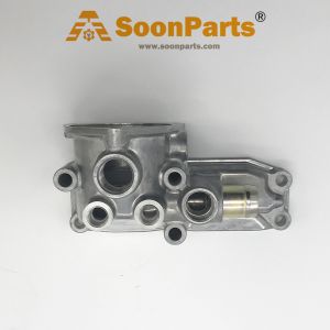 Buy Thermostat Housing 1137118042 for Hitachi Excavator ZX110 ZX120 ZX125US ZX130W ZX135UR ZX135US ZX160 ZX160W ZX180LC ZX180W ZX95 from soonparts