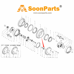 Buy Travel Motor Sun Gear 094-1504 for Caterpillar Excavator CAT E240 EL240 E240B EL240B from WWW.SOONPARTS.COM online store