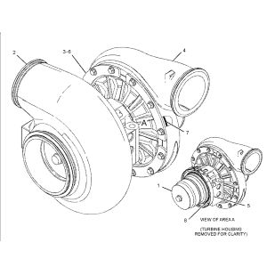 Turbocharger Assy 328-4268 3284268 for Caterpillar Engine 3516B 3516C