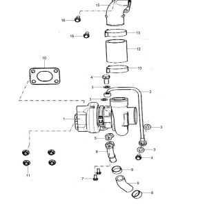 Turbocharger 4089714 4033351 4038790 3599355 4038790 3599356 4033351H Turbo HX25W for Cummins Engine 4B3.9 6B5.9