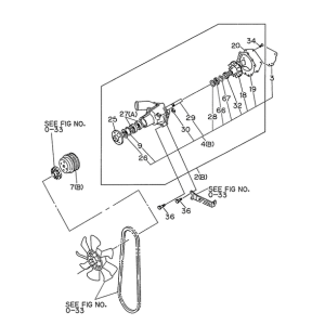 water-pump-vi1136108001-for-new-holland-excavator-eh130-e130