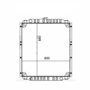 Buy Water Tank Radiator 194-5561 for Caterpillar Excavator Cat 318B L 318B LN 317B L 317B LN from WWW.SOONPARTS.COM online store