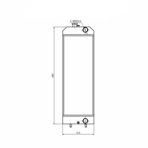 Buy Water Tank Radiator 378-6178 for Caterpillar Excavator Cat 320D GC 320D L 323D L from WWW.SOONPARTS.COM online store