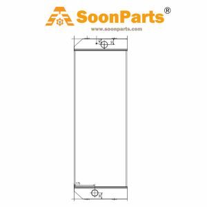 Buy Water Tank Radiator 433-1680 for Caterpillar Excavator Cat 324E 326F 329E 330F from WWW.SOONPARTS.COM online store