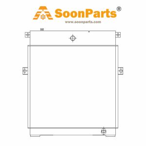 Buy Water Tank Radiator ASS'Y 21N-03-37700 for Komatsu Excavator PC1250-7 PC1250LC-7 PC1250SE-7 PC1250SP-7 from WWW.SOONPARTS.COM online store