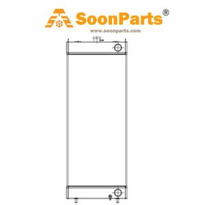 Buy Water Tank Radiator ASS'Y 22B-03-31411 for Komatsu Excavator PC138US-10 PC138USLC-10 from WWW.SOONPARTS.COM online store