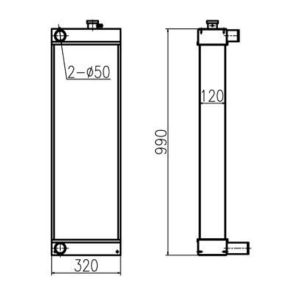 réservoir-d&#39;eau-radiateur-cul-y-333-e9575-333e9575-pour-pelle-jcb-js200lc-js220sc