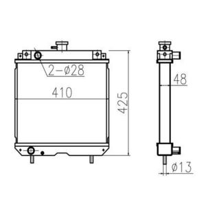 water-tank-radiator-ass-y-6c070-5852-2-6c07058522-for-kubota-b2710