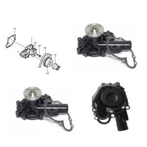 Water Pump for Doosan Daewoo Excavator S80GOLD DH80GOLD