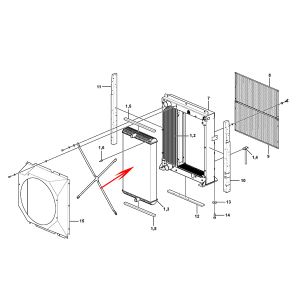 Water Radiator 14619772, VOE14619772 For Volvo Excavator EC340D EC380D EC380DHR EC480D EC480DHR PL4809D from www.soonparts.com