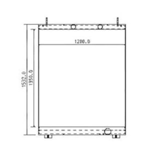 Water Radiator 421-1949, 4211949, CA4211949 For Caterpillar CAT 6015BH from www.soonparts.com