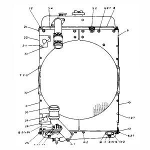 Water Radiator CA2P1670, 2P-1670, 2P1670, CA8P8187, 8P-8187, 8P8187 For Caterpillar Engine 3304 Caterpillar Track Loader 955K 955L from www.soonparts.com