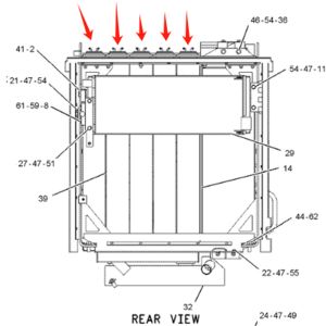 Water Radiator Core CA1915360, 191-5360, 1915360 For Caterpillar CAT Engine 3126B Caterpillar Wheel Loader 950G II 962G II from www.soonparts.com 