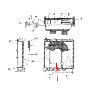 Water Tank Radiator 14511408011 For Kobelco Excavator SK260 SK295-8 from www.soonparts.com