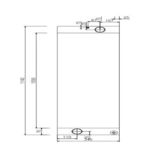 Water Tank Radiator 30/925866, 30-925866, 30925866 For JCB 416 from www.soonparts.com