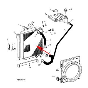 Water Tank Radiator RE49167 For John Deere Tractor 7200 7210 from www.soonparts.com