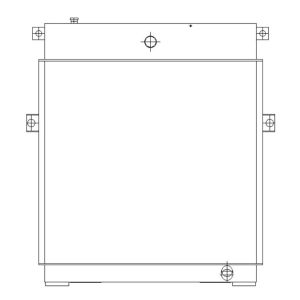 Water Tank Radiator Ass'y 21N-03-37900, 21N0337900 For Komatsu Excavator PC1250-7 PC1250SP-7 from www.soonparts.com