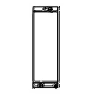Water Tank Radiator ASS'Y 30-927091 30/927091 for JCB Excavator 416S 414S