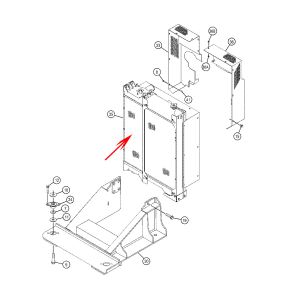 Water Tank Radiator MN42200048810 For Caterpillar Pumper SPF343C Caterpillar CAT Engine 3056E C4.4 from www.soonparts.com