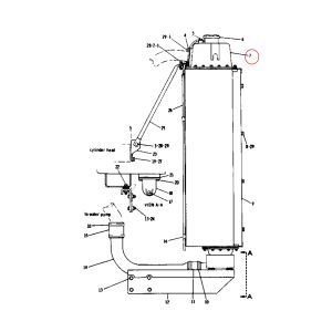 Water Tank Radiator CA4N3022 4N-3022 4N3022 For Caterpillar CAT Engine 3406 3408 3412 Caterpillar Track-Type Tractor D5